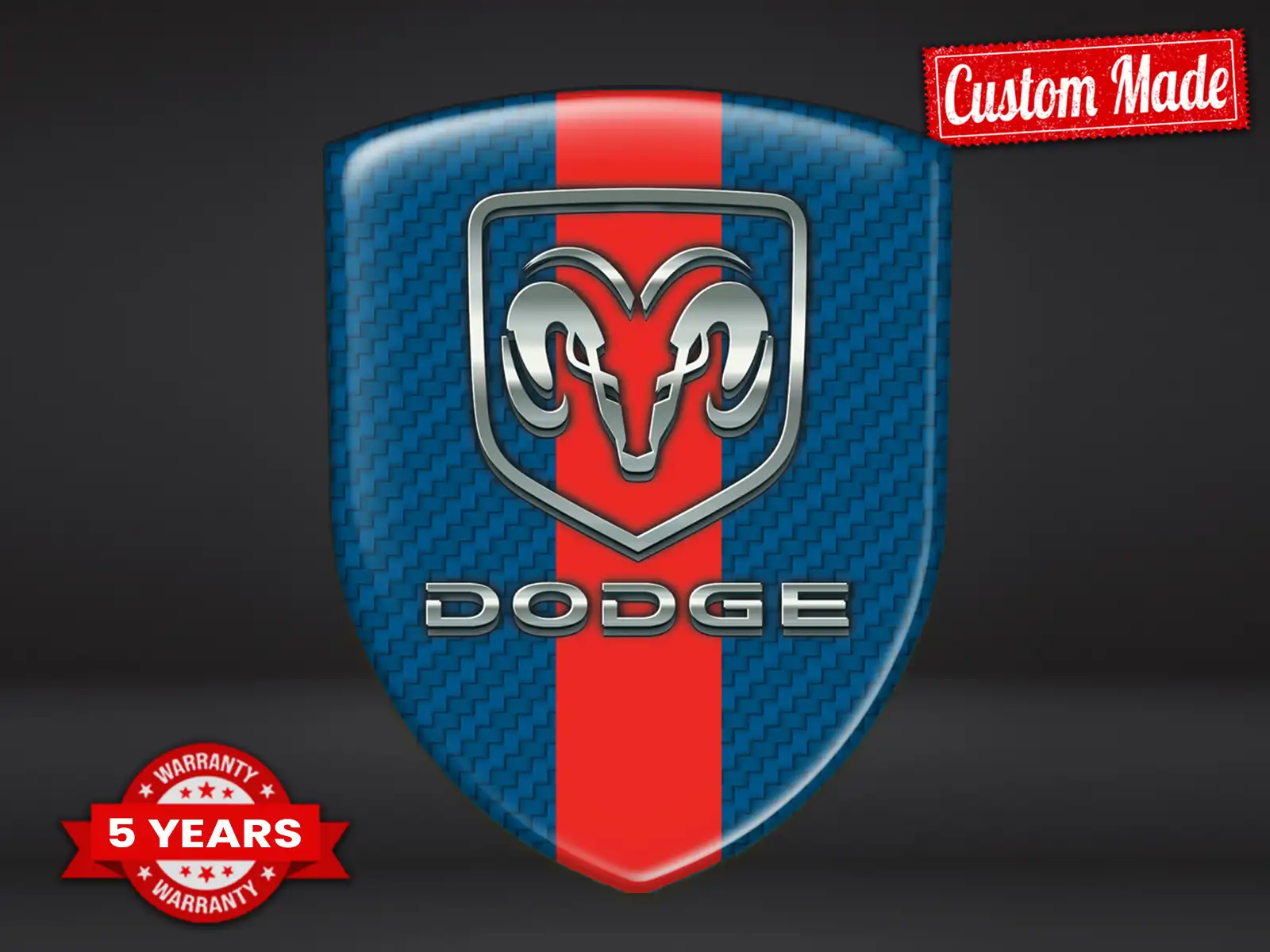 Dodge Vinilos Parachoques Pro Máximo Estilo Rendimiento Estilizado